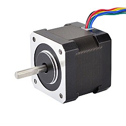 Nema 17 Unipolar 1.8deg 26Ncm(36.82oz.in) 1.2A 42x42x39mm 6 Hilos