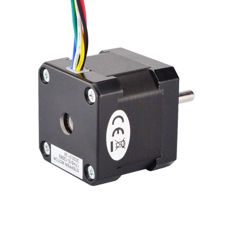 Nema 17 Unipolar 1.8deg 26Ncm(36.82oz.in) 1.2A 42x42x39mm 6 Hilos