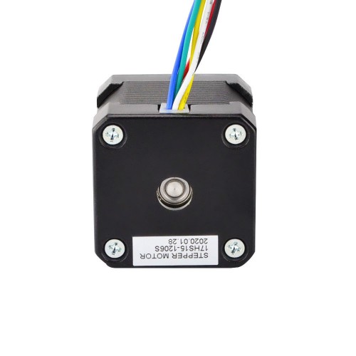 Nema 17 Unipolar 1.8deg 26Ncm(36.82oz.in) 1.2A 42x42x39mm 6 Hilos Nema 17 Unipolar 1.8deg 26Ncm(36.82oz.in) 1.2A 42x42x39mm 6 Hilos
