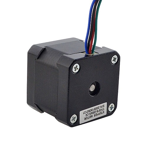 Nema 17 Bipolar 45Ncm(63.74oz.in) 2A 42x42x40mm 4 hilos con cable de 1600mm(63) Nema 17 Bipolar 45Ncm(63.74oz.in) 2A 42x42x40mm 4 hilos con cable de 1600mm(63)