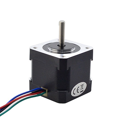 Nema 17 Bipolar 45Ncm(63.74oz.in) 2A 42x42x40mm 4 hilos con cable de 1600mm(63) Nema 17 Bipolar 45Ncm(63.74oz.in) 2A 42x42x40mm 4 hilos con cable de 1600mm(63)
