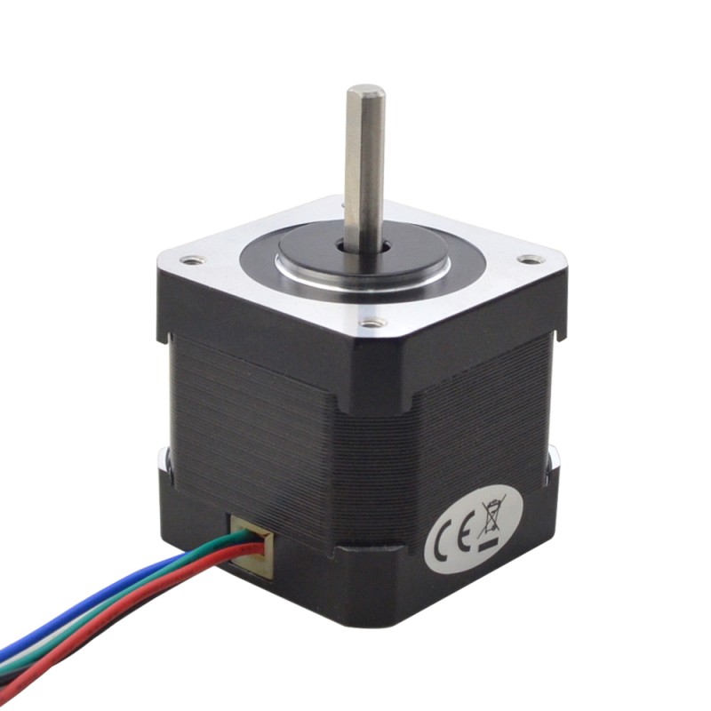 Nema 17 Bipolar 45Ncm(63.74oz.in) 2A 42x42x40mm 4 hilos con cable de 2300mm(91") Nema 17 Bipolar 45Ncm(63.74oz.in) 2A 42x42x40mm 4 hilos con cable de 2300mm(91")