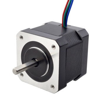 Nema 17 Bipolar 45Ncm(63.74oz.in) 2A 42x42x40mm 4 hilos con cable de 2300mm(91")