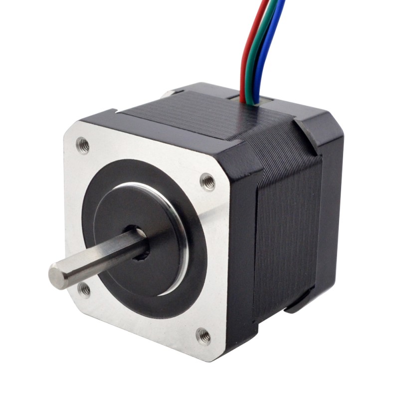 Nema 17 Bipolar 45Ncm(63.74oz.in) 2A 42x42x40mm 4 hilos con cable de 2300mm(91") Nema 17 Bipolar 45Ncm(63.74oz.in) 2A 42x42x40mm 4 hilos con cable de 2300mm(91")