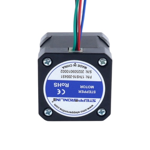 Nema 17 Bipolar 45Ncm(63.74oz.in) 2A 42x42x40mm 4 Hilos con 1m de Cable y Conector