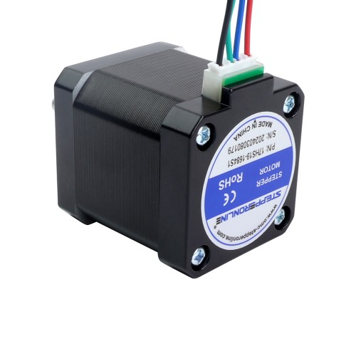 Nema 17 Bipolar 1.8deg 45Ncm(63.74oz.in) 1.68A 42x42x48mm 4 Hilos Nema 17 Bipolar 1.8deg 45Ncm(63.74oz.in) 1.68A 42x42x48mm 4 Hilos