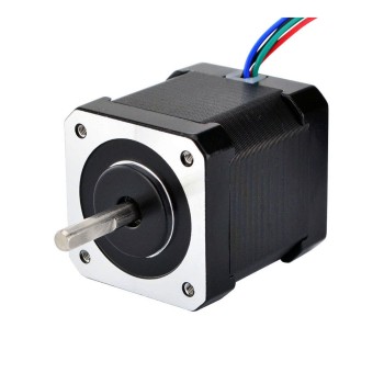 Nema 17 Bipolar 59Ncm(83.55oz.in) 2A 42x42x48mm 4 Hilos con 1m de Cable y Conector Nema 17 Bipolar 59Ncm(83.55oz.in) 2A 42x42x48mm 4 Hilos con 1m de Cable y Conector