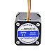 Motor paso a paso de alta temperatura Nema 17 59Ncm(84oz.in) Clase de aislamiento H 180C Motor paso a paso de alta temperatura Nema 17 59Ncm(84oz.in) Clase de aislamiento H 180C