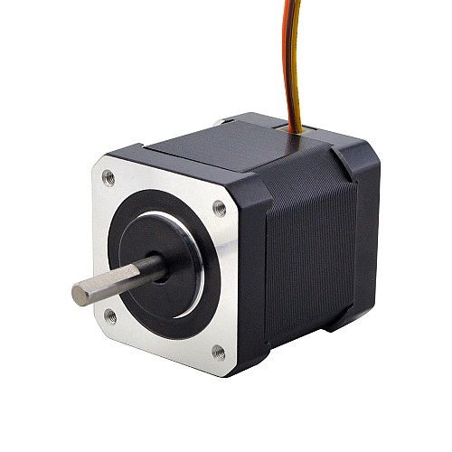 Motor paso a paso de alta temperatura Nema 17 59Ncm(84oz.in) Clase de aislamiento H 180C Motor paso a paso de alta temperatura Nema 17 59Ncm(84oz.in) Clase de aislamiento H 180C