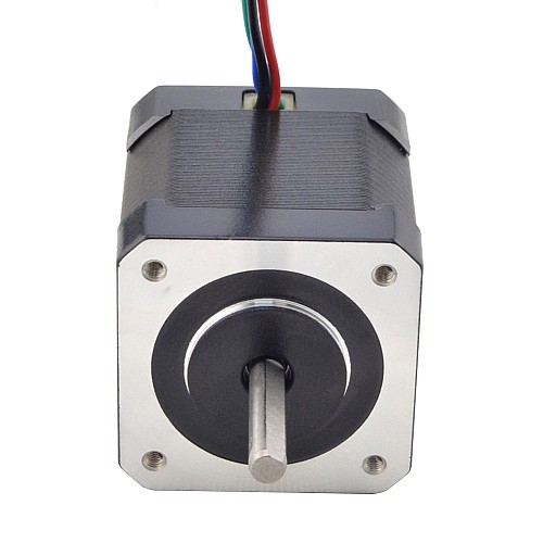 Eje de corte D completo Nema 17 Bipolar 59Ncm(83.55oz.in) 2A 42x42x48mm 4 Cables con cable de 1 m y conector Eje de corte D completo Nema 17 Bipolar 59Ncm(83.55oz.in) 2A 42x42x48mm 4 Cables con cable de 1 m y conector