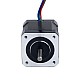Nema 17 Bipolar 1.8deg 60Ncm(84.97oz.in) 2,5A 42x42x48mm 4 Hilos - 17HS19-2504S | StepperOnline