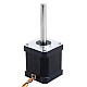 Nema 17 Motor paso a paso de alta temperatura 55Ncm(77,93oz.in) 55mm Φ8mm aislamiento de eje redondo clase H 180C - 17HS19-2504S-H-V2 | StepperOnline Nema 17 Motor paso a paso de alta temperatura 55Ncm(77,93oz.in) 55mm Φ8mm aislamiento de eje redondo clase H 180C - 17HS19-2504S-H-V2 | StepperOnline