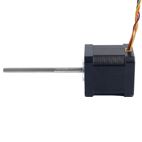 Motor Paso a Paso Nema 17 Alta Temperatura 55Ncm(77,93oz.in) 80mm Eje tipo D Φ5mm Clase de Aislamiento H 180C - 17HS19-2504S-H-V5 | StepperOnline Motor Paso a Paso Nema 17 Alta Temperatura 55Ncm(77,93oz.in) 80mm Eje tipo D Φ5mm Clase de Aislamiento H 180C - 17HS19-2504S-H-V5 | StepperOnline