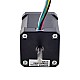 Doble eje Nema 17 bipolar 1,8 grados 65Ncm(92oz.in) 1,2A 42x42x60 mm 6 cables