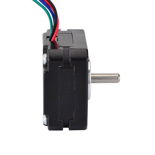 Nema 17 Bipolar 0.9deg 11Ncm (15.58oz.in)1.2A 42x42x21mm 4 Hilos Nema 17 Bipolar 0.9deg 11Ncm (15.58oz.in)1.2A 42x42x21mm 4 Hilos