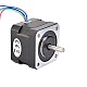 Nema 17 Bipolar 1.8deg 26Ncm(36.82oz.in) 0.4A 42x42x34mm 4 Hilos Nema 17 Bipolar 1.8deg 26Ncm(36.82oz.in) 0.4A 42x42x34mm 4 Hilos