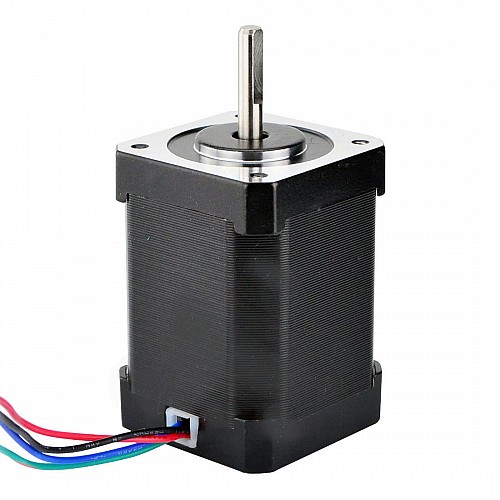 Nema 17 Bipolar 1.8deg 65Ncm(92oz.in) 2.1A 42x42x60mm 4 Hilos Nema 17 Bipolar 1.8deg 65Ncm(92oz.in) 2.1A 42x42x60mm 4 Hilos