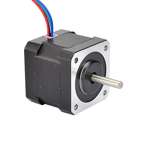 Nema 17 Bipolar 45Ncm(63.74oz.in) 2A 42x42x40mm 4 Hilos con 1m de Cable y Conector Nema 17 Bipolar 45Ncm(63.74oz.in) 2A 42x42x40mm 4 Hilos con 1m de Cable y Conector