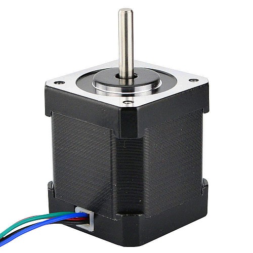 Nema 17 Bipolar 59Ncm(83.55oz.in) 2A 42x48mm 4 Hilos con 1m de Cable y Conector Nema 17 Bipolar 59Ncm(83.55oz.in) 2A 42x48mm 4 Hilos con 1m de Cable y Conector