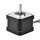 Nema 17 Unipolar 0.9deg 16Ncm(22.66oz.in) 0.3A 42x42x34mm 6 Hilos Nema 17 Unipolar 0.9deg 16Ncm(22.66oz.in) 0.3A 42x42x34mm 6 Hilos