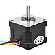 Nema 17 Unipolar 0.9deg 16Ncm(22.66oz.in) 0.3A 42x42x34mm 6 Hilos Nema 17 Unipolar 0.9deg 16Ncm(22.66oz.in) 0.3A 42x42x34mm 6 Hilos