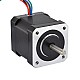 Nema 17 Unipolar 1.8deg 32Ncm(45.3oz.in) 0.4A 12V 42x42x48mm 6 Hilos
