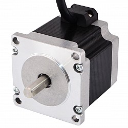 Doble Eje Nema 23 Bipolar 0.9deg 0.9Nm (127.5oz.in) 0.38A 57x57x51mm 4 Cables