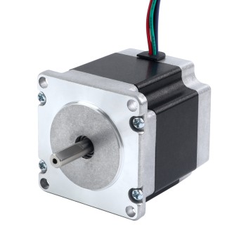 Nema 23 Bipolar 0.9deg 1.20Nm(169.93oz.in) 2.8A 57x57x56mm 4 Hilos Nema 23 Bipolar 0.9deg 1.20Nm(169.93oz.in) 2.8A 57x57x56mm 4 Hilos