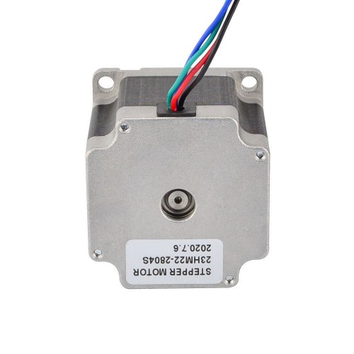 Nema 23 Bipolar 0.9deg 1.26Nm(178.4oz.in) 2.8A 57x57x56mm 4 Hilos