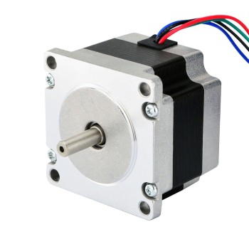 Doble eje Nema 23 Bipolar 1,8 grados 0,55Nm(77.88oz.in) 2,8A 57x57x41 mm 4 hilos