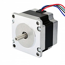 Doble eje Nema 23 Bipolar 1,8 grados 0,55Nm(77.88oz.in) 2,8A 57x57x41 mm 4 hilos
