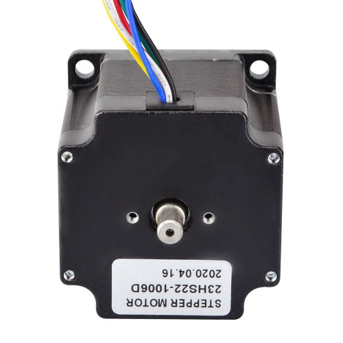 Doble eje Nema 23 Unipolar 1.8deg 90Ncm(127.5oz.in) 1A 57x57x56mm 6 Hilos Doble eje Nema 23 Unipolar 1.8deg 90Ncm(127.5oz.in) 1A 57x57x56mm 6 Hilos