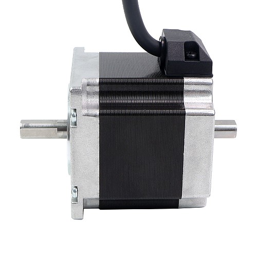 Doble eje Nema 23 Bipolar 1.2Nm(169.9oz.in) 2.8A 57x57x56mm 4 cables Doble eje Nema 23 Bipolar 1.2Nm(169.9oz.in) 2.8A 57x57x56mm 4 cables