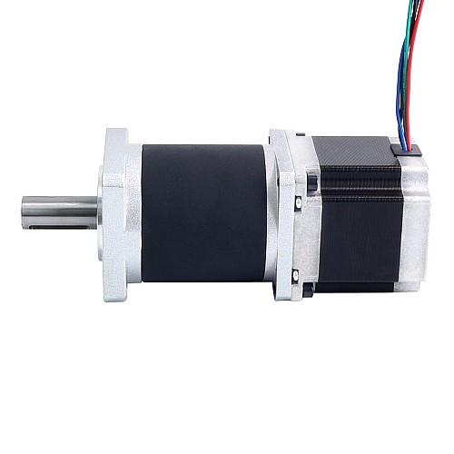 Motor Nema 23 L=55mm Relación de transmisión 100:1 Reductor planetario de alta precisión Motor Nema 23 L=55mm Relación de transmisión 100:1 Reductor planetario de alta precisión