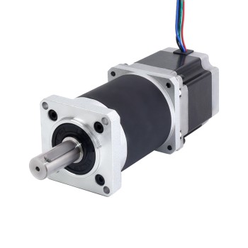 Motor Nema 23 L=55mm Relación de transmisión 100:1 Reductor planetario de alta precisión