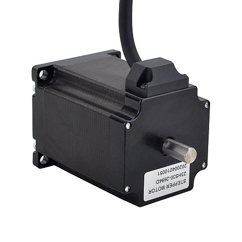 Motor pasoA paso Nema 23 Eje doble de 8 mm para máquina de máscara facial y ventilador respiratorio Motor pasoA paso Nema 23 Eje doble de 8 mm para máquina de máscara facial y ventilador respiratorio
