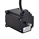 Motor pasoA paso Nema 23 Eje doble de 8 mm para máquina de máscara facial y ventilador respiratorio Motor pasoA paso Nema 23 Eje doble de 8 mm para máquina de máscara facial y ventilador respiratorio