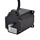 Motor pasoA paso Nema 23 Eje doble de 8 mm para máquina de máscara facial y ventilador respiratorio Motor pasoA paso Nema 23 Eje doble de 8 mm para máquina de máscara facial y ventilador respiratorio