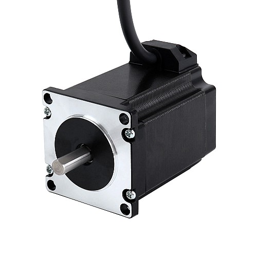 Nema 23 Bipolar 1,8grados 1,85Nm(261,98oz.in) 2,8A 57 x 57 x 76mm 4 cables Nema 23 Bipolar 1,8grados 1,85Nm(261,98oz.in) 2,8A 57 x 57 x 76mm 4 cables