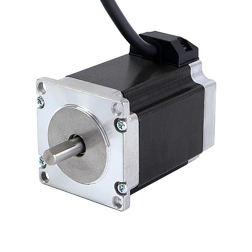 Doble eje Nema 23 Bipolar 1.85Nm(261.98oz.in) 2.8A 57x57x76mm 4 cables Doble eje Nema 23 Bipolar 1.85Nm(261.98oz.in) 2.8A 57x57x76mm 4 cables