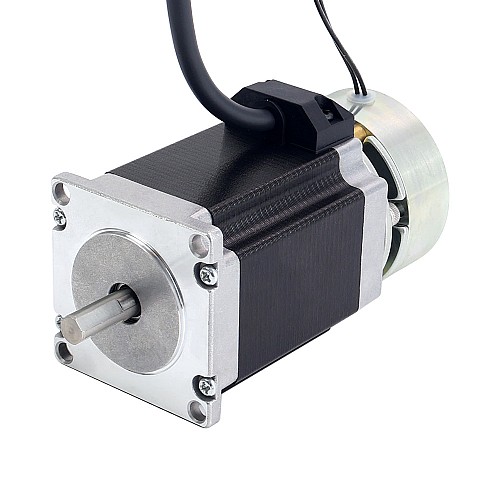 Paso a paso Nema 23 1,9Nm(269oz.in) con par de fricción del freno 2,0Nm(283oz.in) Paso a paso Nema 23 1,9Nm(269oz.in) con par de fricción del freno 2,0Nm(283oz.in)