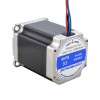 Motor paso a paso de alta temperatura Nema 23 1.85Nm(261.98oz.in) Clase de aislamiento H 180C