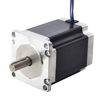 Motor Nema 23 1.9Nm(269oz.in) con eje de 9mm paraNmRV30