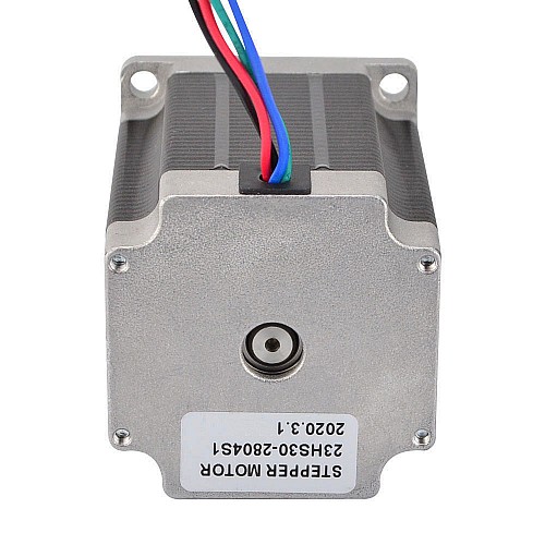 Nema 23 Bipolar 1.85Nm(261.98oz.in)2.8A 57x57x76mm 4 Hilos Φ6mm Eje Nema 23 Bipolar 1.85Nm(261.98oz.in)2.8A 57x57x76mm 4 Hilos Φ6mm Eje