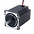 Bipolar Nema 23 1,9Nm(269,06oz.in) 2,8A 57x57x76,5mm  4 cables Eje de Φ8mm