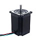 Bipolar Nema 23 1,9Nm(269,06oz.in) 2,8A 57 x 57 x 76mm 4 cables Eje de Φ8mm - 23HS30-2804S2 | StepperOnline