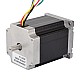 Doble eje Nema 23 unipolar 1,8 grados 1,35Nm(191,2oz.in) 3A 57x57x76mm 6 hilos