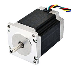 Doble eje Nema 23 unipolar 1,8 grados 1,35Nm(191,2oz.in) 3A 57x57x76mm 6 hilos