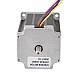 Doble eje Nema 23 unipolar 1,8 grados 1,35Nm(191,2oz.in) 3A 57x57x76mm 6 hilos
