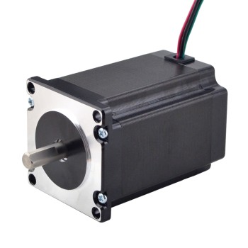 Motor paso A paso Nema 23 2,4Nm(339,87oz.in) 4A 57x57x82mm 8mm eje 4 cables